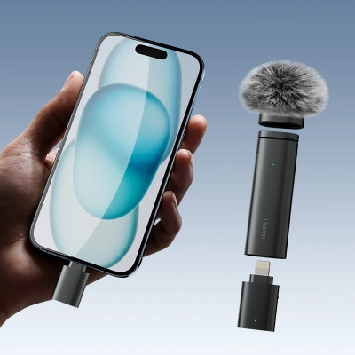Picture of Ulanzi WM-10 Wireless Clip-on Microphone for Smartphone or Tablet