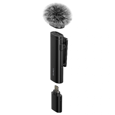 Picture of Ulanzi WM-10 Wireless Clip-on Microphone for Smartphone or Tablet