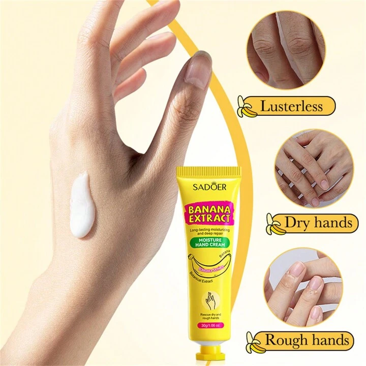 Picture of SADOER Banana Hair Removal Cream Non Irritating Quick Whole Body Axillary Armpit Arm Leg Privates Hair Removal Removes Cream