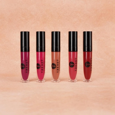 Picture of TRENDY BEAUTY LIQUID MATTE LIPSTICK WATERPROOF 12 color (1piece)