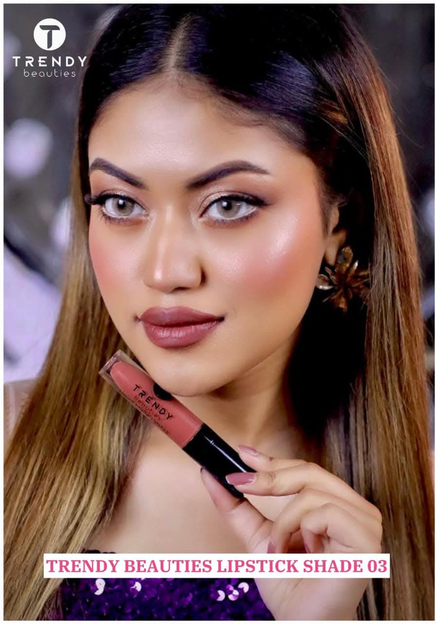 Picture of TRENDY BEAUTY LIQUID MATTE LIPSTICK WATERPROOF 12 color (1piece)