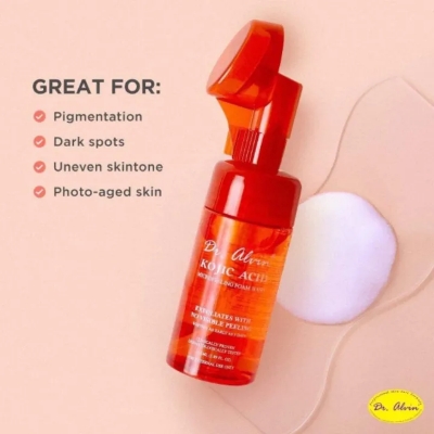 Picture of Dr Alvin Kojic Acid Micropeeling Exfoliating Foaming Wash 115ml