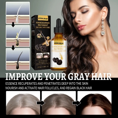Picture of South Moon Ganoderma Nutrient - Natural Darkening Hair Serum (30ml / 1.05 fl oz)
