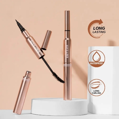 Picture of Beauty Glazed 2-in-1 Waterproof Eyeliner & Mascara – Long Lasting & Curling