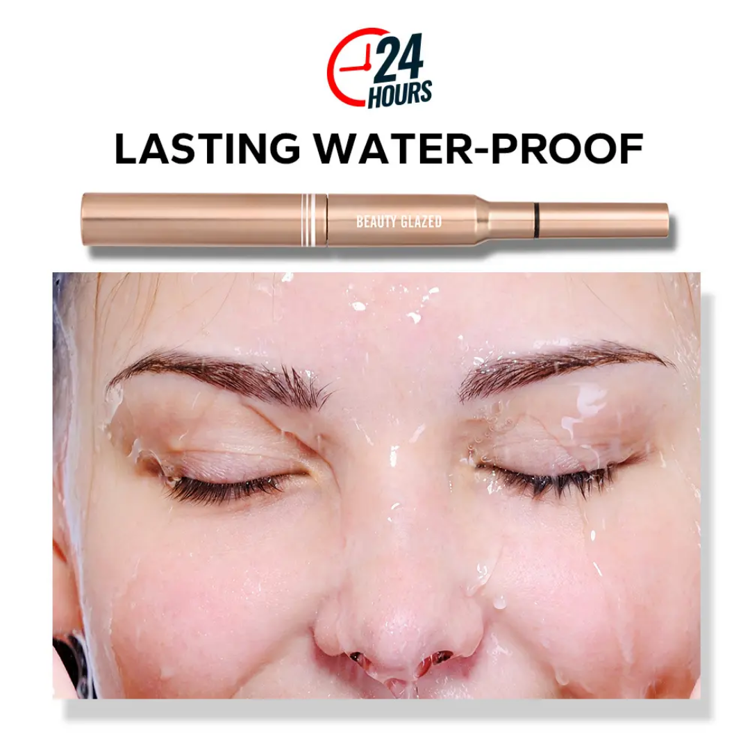 Picture of Beauty Glazed 2-in-1 Waterproof Eyeliner & Mascara – Long Lasting & Curling