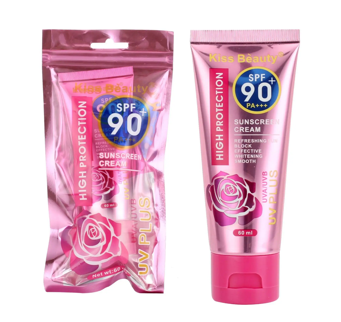 Picture of Kiss Beauty High Protection Sunscreen Cream SPF 90 PA+++ 60 ml