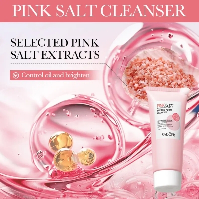 Picture of Himalayan Pink Salt Purifies Pores Cleanser 100g / 3.52 oz