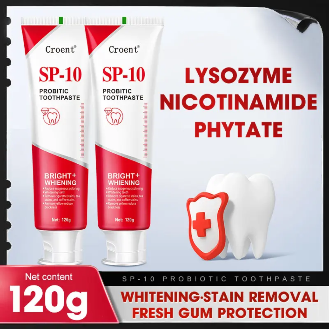 Picture of Croent SP-10 Probitic Bright + Whitening Toothpaste (120g)