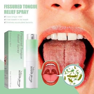 Picture of South Moon Fissured Tongue Relief Spray - Refreshing Mint (8ml)