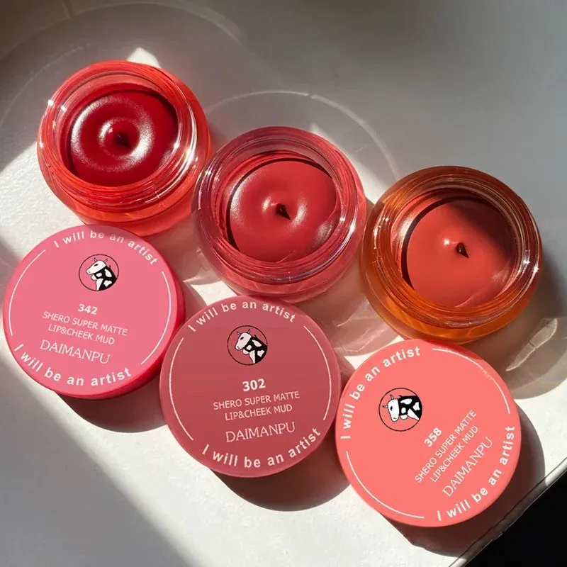 Picture of DAIMANPU SHERO SUPER MATTE LIP & CHEEK MUD