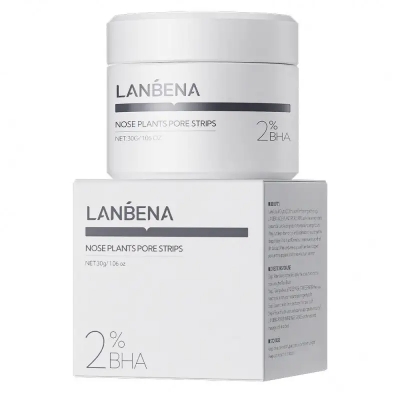 Picture of LANBENA Nose Plants Pore Strips 30g (1.06 oz) with 2% BHA