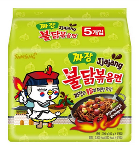 Picture of Jjajang Ramen 5Ps X 140gm - 700gm Korea
