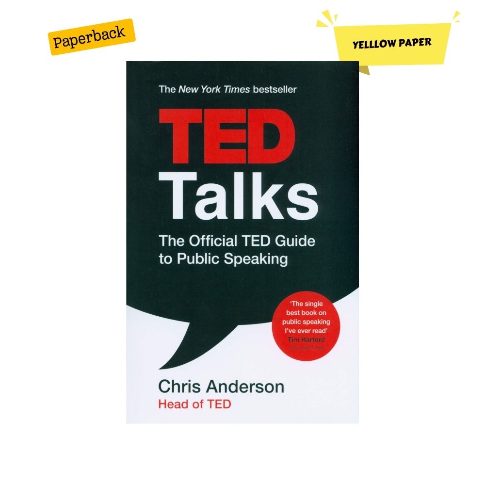 Picture of TED Talks: The Official TED Guide to Public Speaking - Yellow - Paperback
