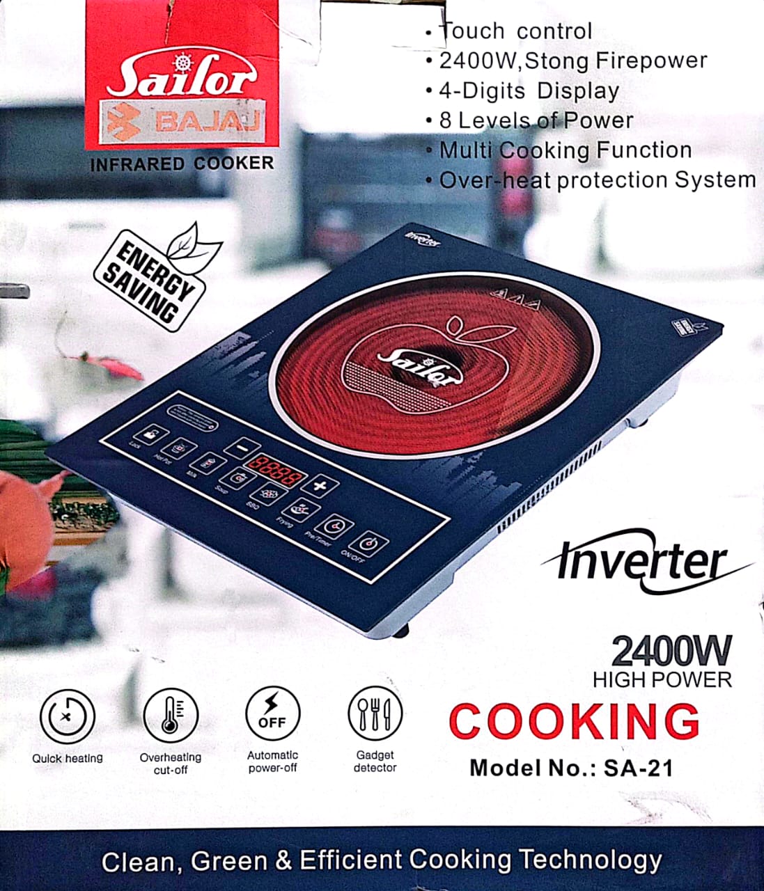Picture of Bajaj Infrared Cooker (Model: SA-21)