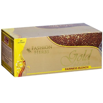 Picture of Fashion Herbs Gold Fairness Hair Bleach Lightening Natural Hair Colorant for All Hair Types
