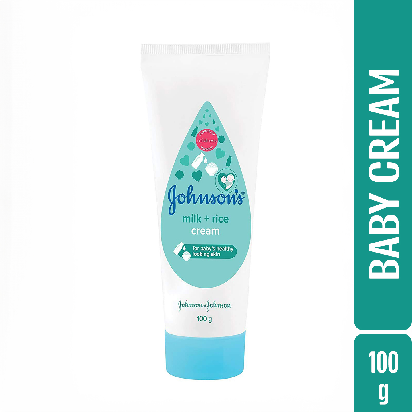 Picture of Johnson’s Baby Skincare Cream Milk + Rice - 100g