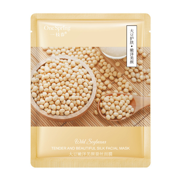 Picture of One  Sprint Wild Soybeans Tender & Beautiful Silk Facial Mask 25g