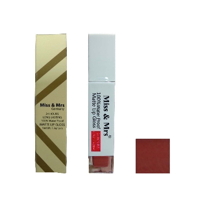 Picture of New Miss & Mrs 24h Long Lasting Water Proof Matte Lip Gloss (1.5gm)