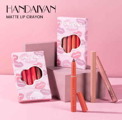 Picture of HANDAIYAN 6PCS Lipliner Pencil Lip Makeup Lipstick Pencils Waterproof Lip liner Lady Charming Lip Liner