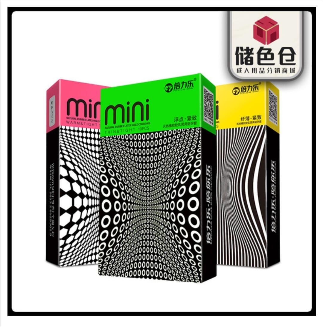 Picture of Belle Mini Condoms Set of 10 46 Mm