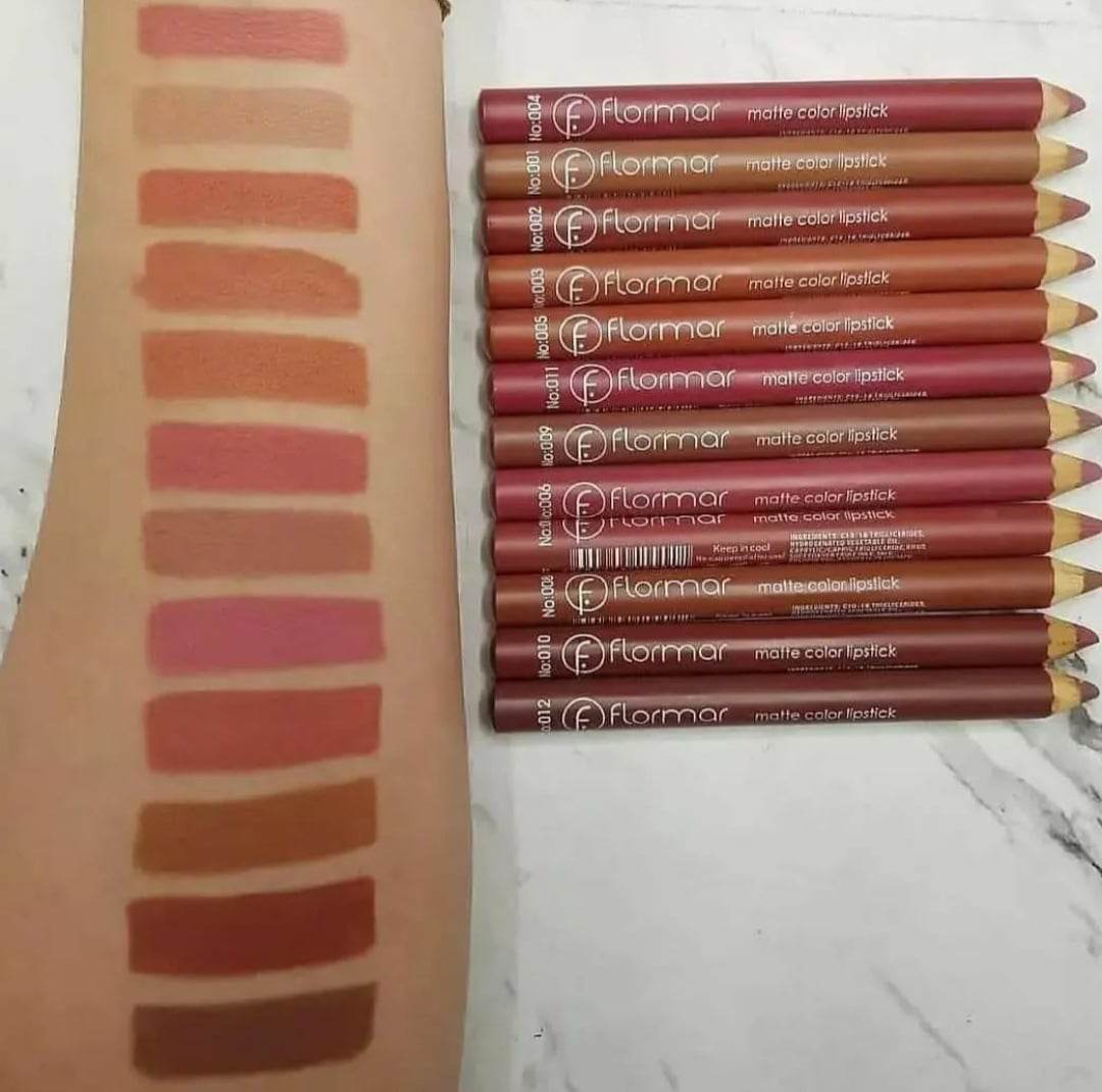 Picture of Long Lasting Matte Lipstick Pencils Set (6 Pcs)