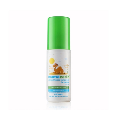 Picture of Mamaearth Mineral Based Sunscreen for Baby  SPF 20+ (100g)