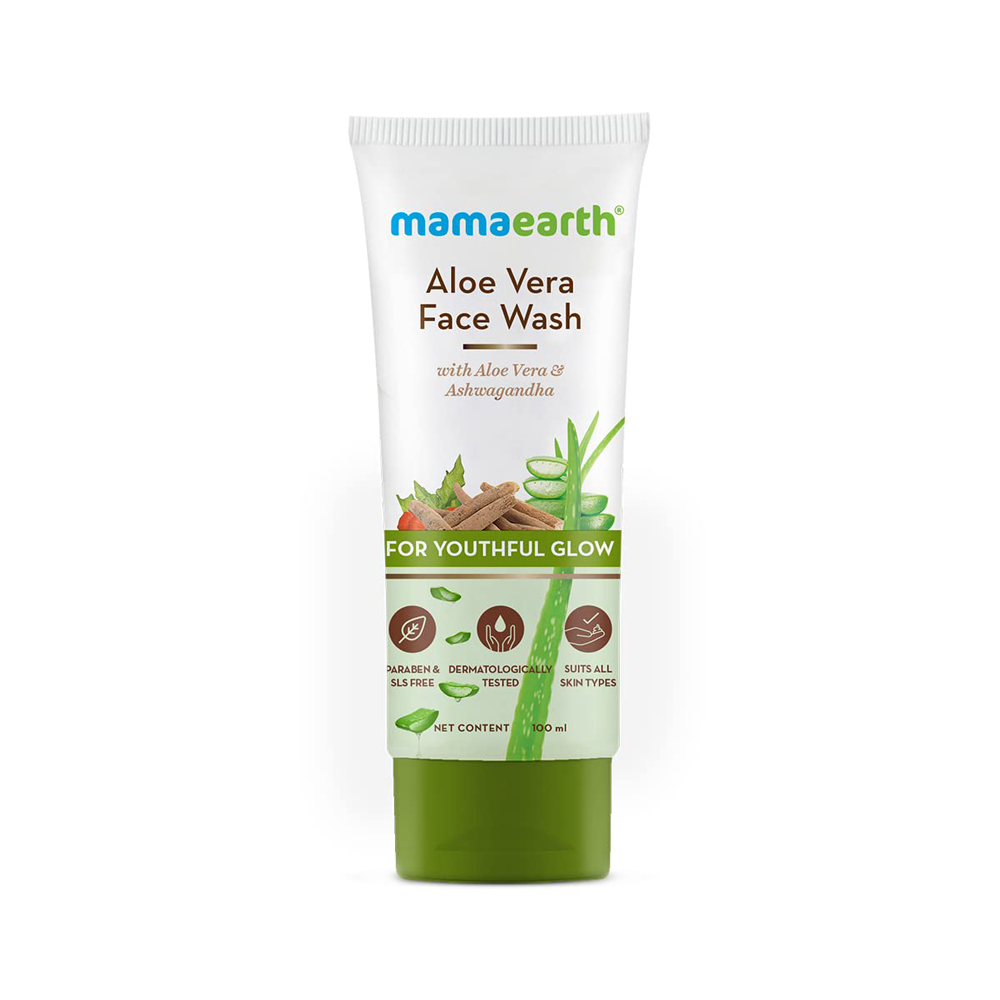 Picture of Mamaearth Aloe Vera Face Wash (100ml)