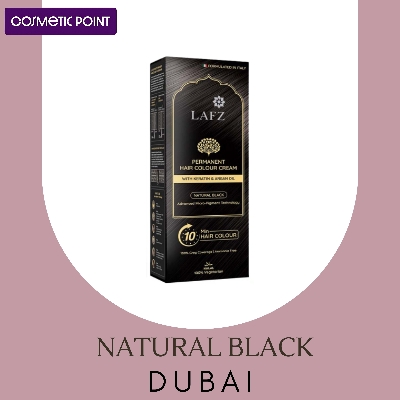 Picture of Lafz Permanent 10 Min Hair Color Cream Dubai (40ml) - Natural Black