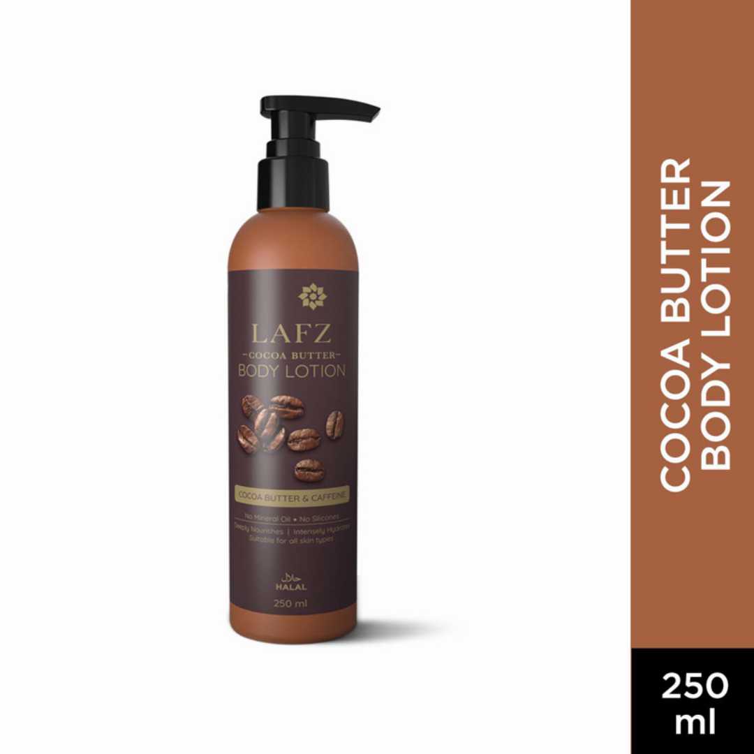 Picture of LAFZ Halal Cocoa Butter Body Lotion (250ml)
