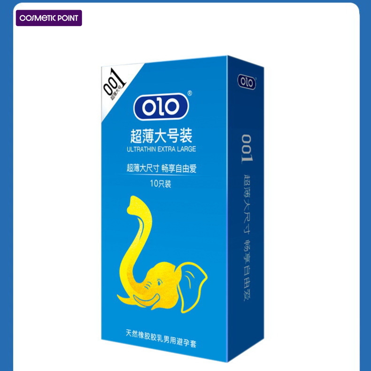 Picture of OLO  Ultra-thin Large 10-pack Condoms