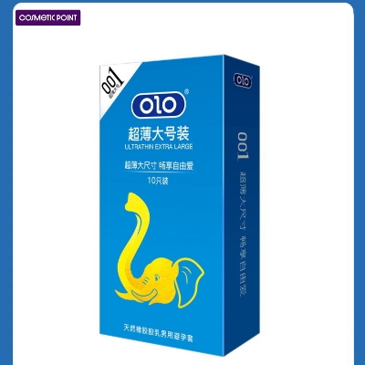 Picture of OLO  Ultra-thin Large 10-pack Condoms