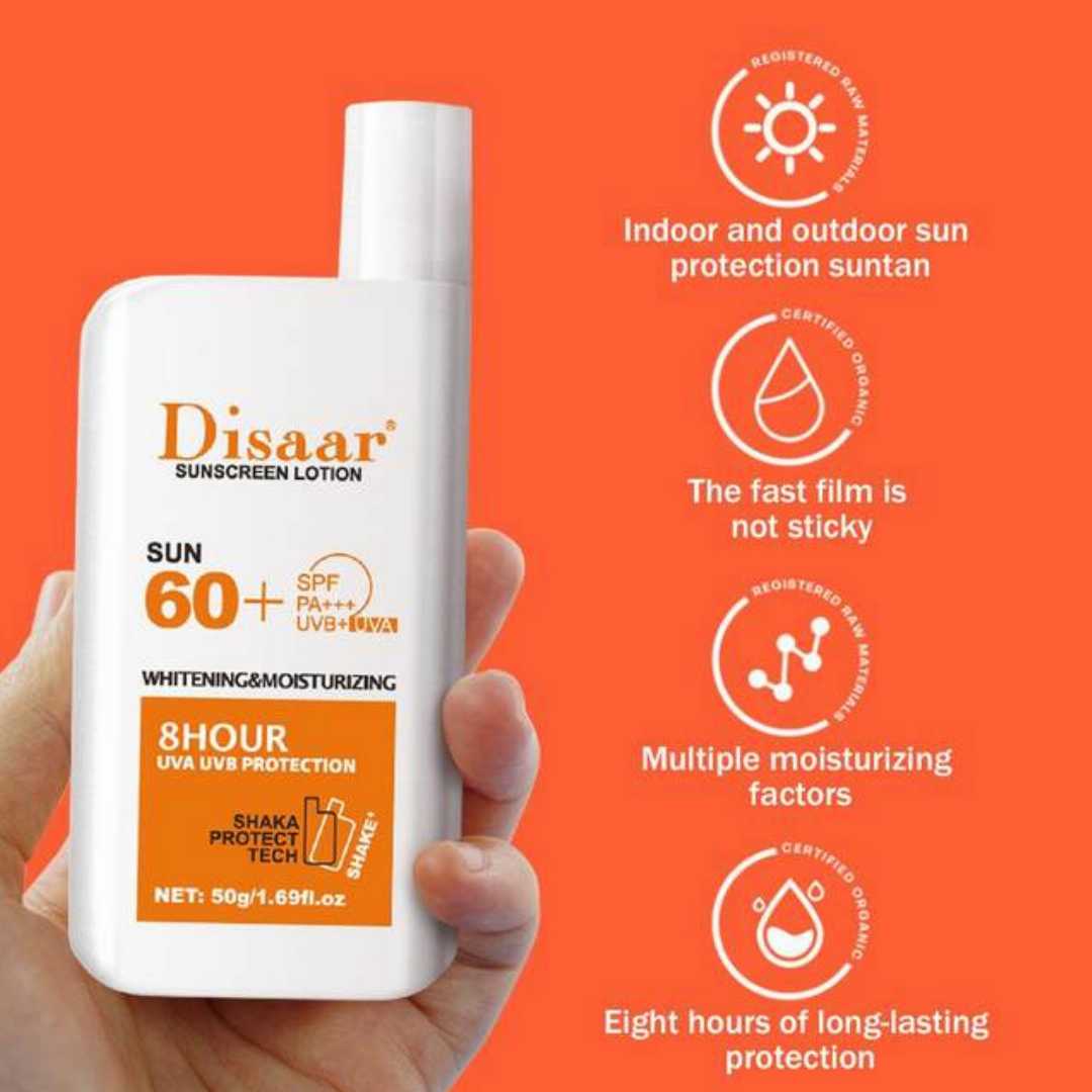 Picture of Disaar Skin Protective 60+ Whitening Sunscreen Lotion 50g