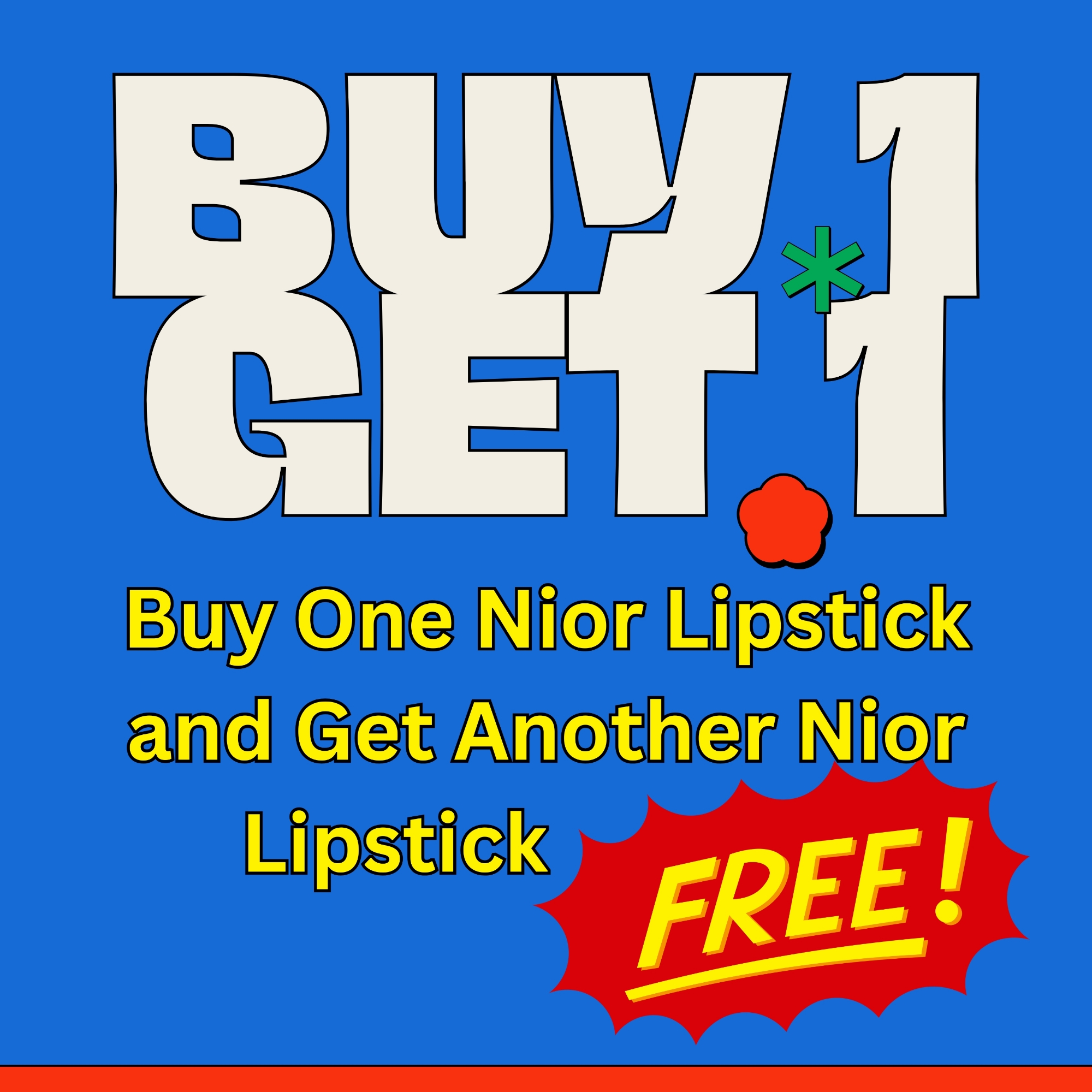 Picture of Buy One Nior Lipstick and Get Another Nior Lipstick Free
