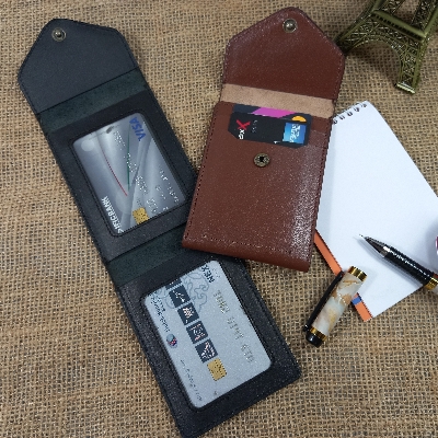 Picture of 100% Leather Card Holder Mini Wallet