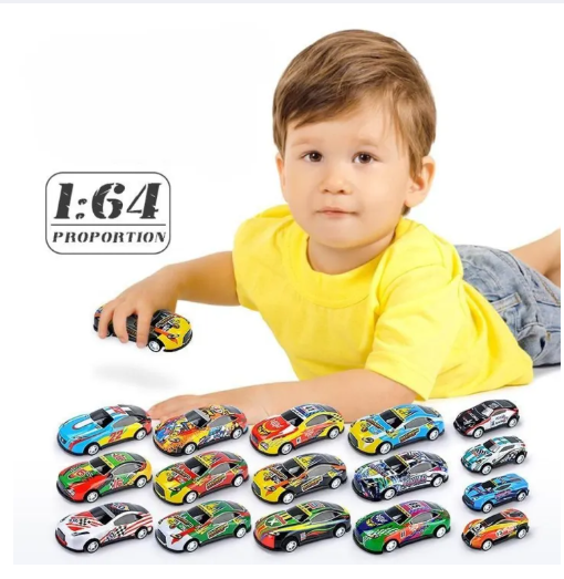 Picture of Childrenworld 1/14 Simulation Motorcycle Pull Back Model with LED Music Learning Kids Toy
