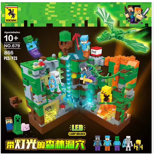 Picture of Big City Minecraft Fun Building Toys for Kids Join Construction with Big Minecraft City