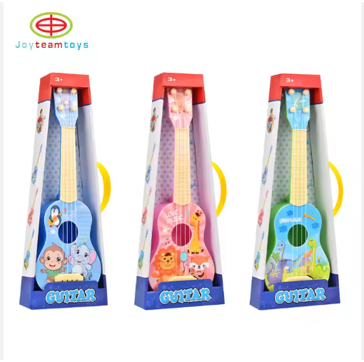 Picture of Four-string Guitar Instrument Toys Early Educational Learning Music Toys for Baby