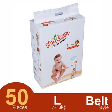 Picture of Neocare Premium Belt System Baby Diaper (7-18 kg) (50 Pcs)