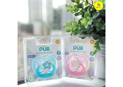 Picture of PUR Orthodontic Silicone Soother 0-6 months - 14041