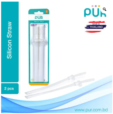 Picture of Silicone Straw (2pc) - (9208)
