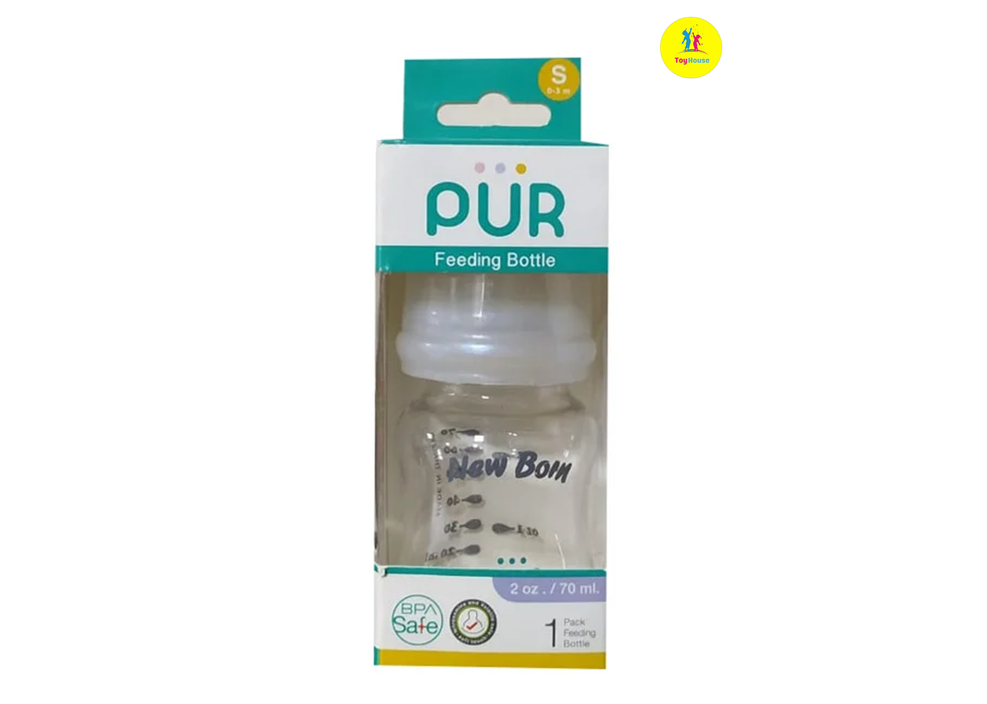Picture of Pur Feeding Bottle 2oz./60ml. – (6506)