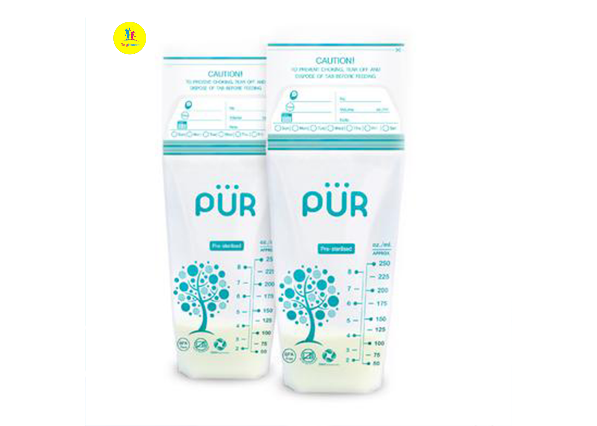 Picture of Pur Breast Milk Storage Bags (24 pcs) - 6204