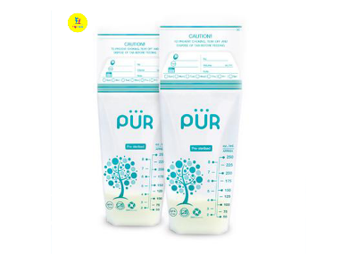 Picture of Pur Breast Milk Storage Bags (24 pcs) - 6204