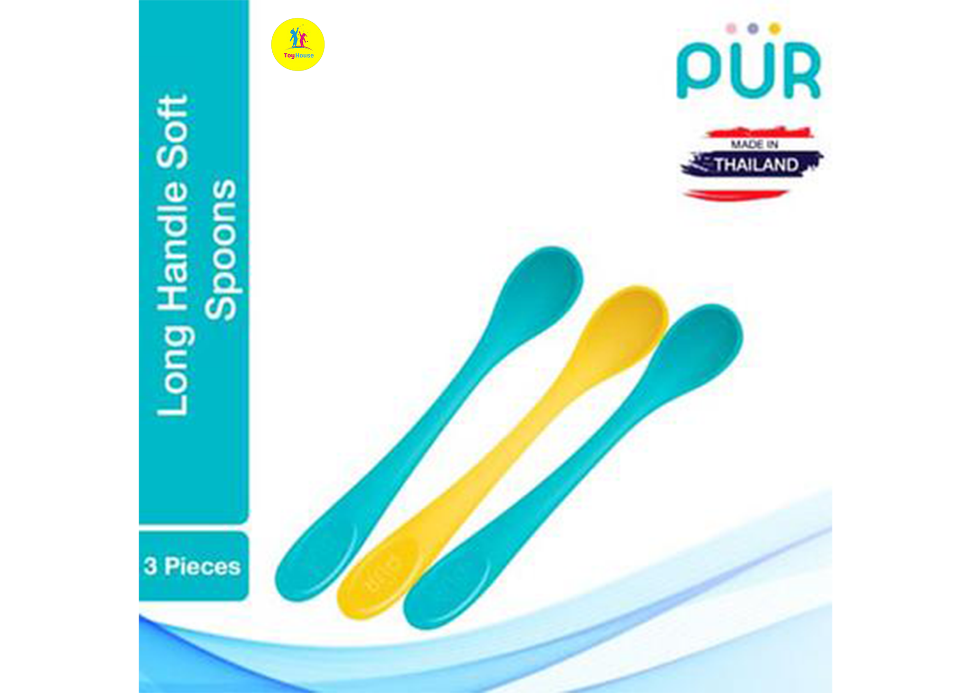 Picture of PUR Long Handle Spoon 3 Pcs - 5914