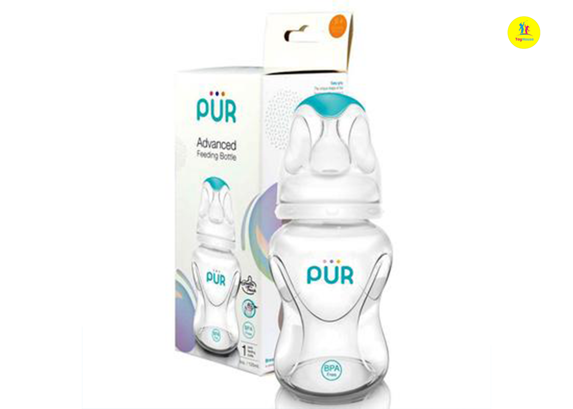 Picture of Pur Advanced Feeding Bottle 4oz/125ml - 1801