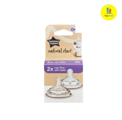 Picture of Tommee Tippee Super Soft Teats (Slow Flow) 0m+ Pack of 2 Teat