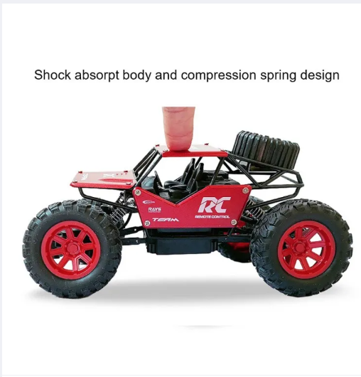 Picture of Have Off-Road Adventures with an R/C Car Rock Crawler - Rechargeable Alloy Monster Truck - Remote Control Car 1:18 SF2029
