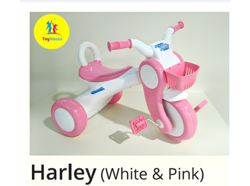 Picture of Harley Baby Tricycle this tricycle ensures stability and balance during rides. Its adjustable seat grows with your child