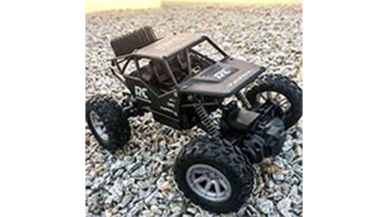 Picture of Rock Crawler Remot Control rechargeable car 1:18. Suspension and high power motor, aluminium body.