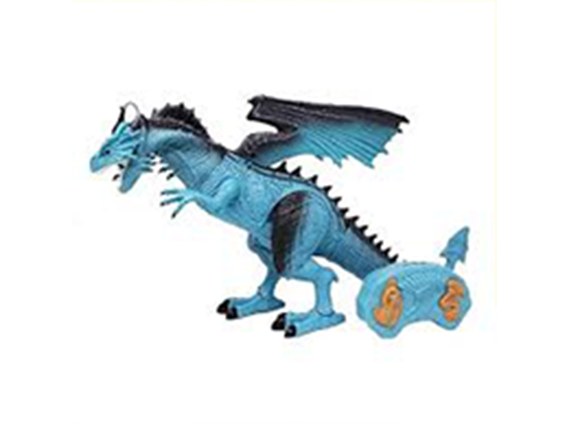 Picture of 47CM Spray Dragon Rc Dinosaur Roar Walking Electric Remote Control Simulation Dinosaur Model Toys For Children Christmas Gifts